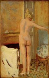 Standing Nude Seen from the Back